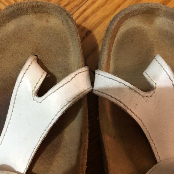 Naot Tahoe white/tan sandals - Picture 2 of 6